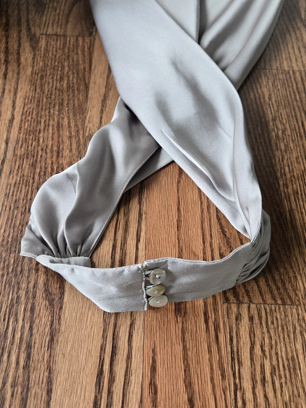 Show Me Your MuMu - Jasmine Halter Maxi Dress Moss Green Luxe Satin Women's - Picture 12 of 16